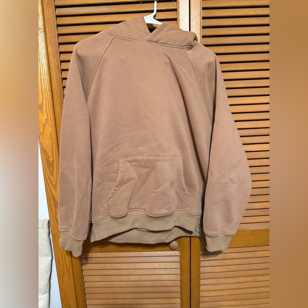 Brown Hoodie with Front Pocket